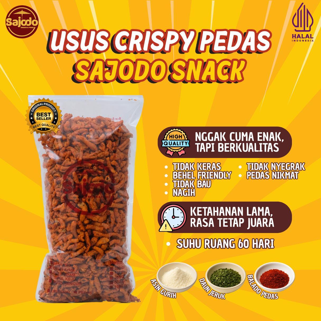 [Best Seller] Usus Crispy - Sajodo Snack & Food