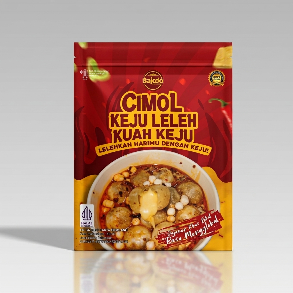 [Best Seller] Cimol Kuah Keju - Sajodo Snack & Food