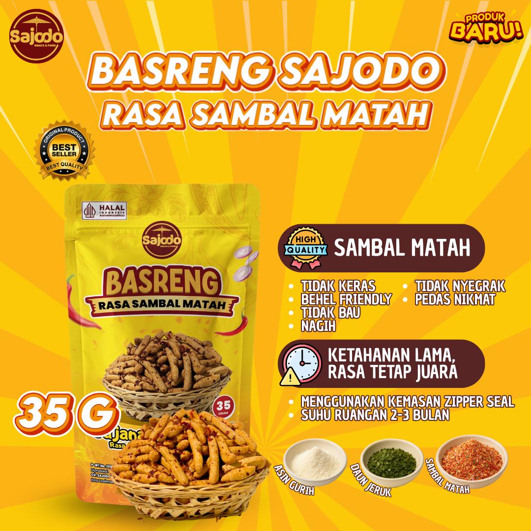 [Best Seller] Basreng Premium -  Sajodo Snack & Food