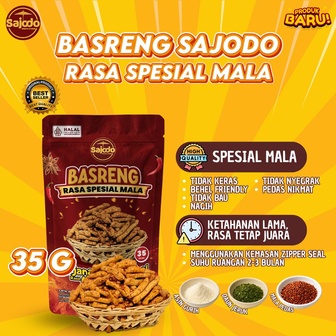 [Best Seller] Basreng Premium -  Sajodo Snack & Food