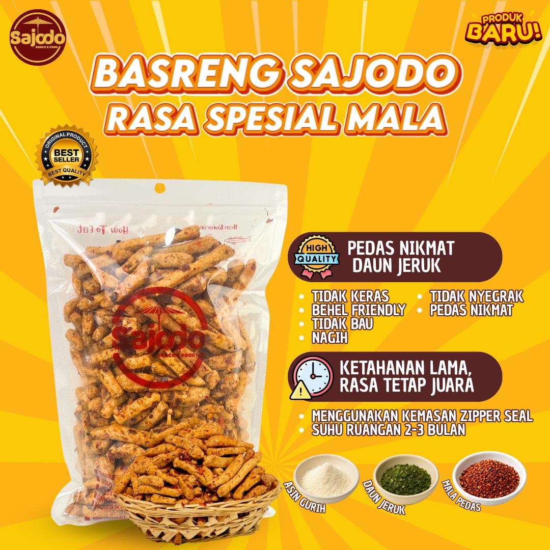 [Best Seller] Basreng Premium -  Sajodo Snack & Food