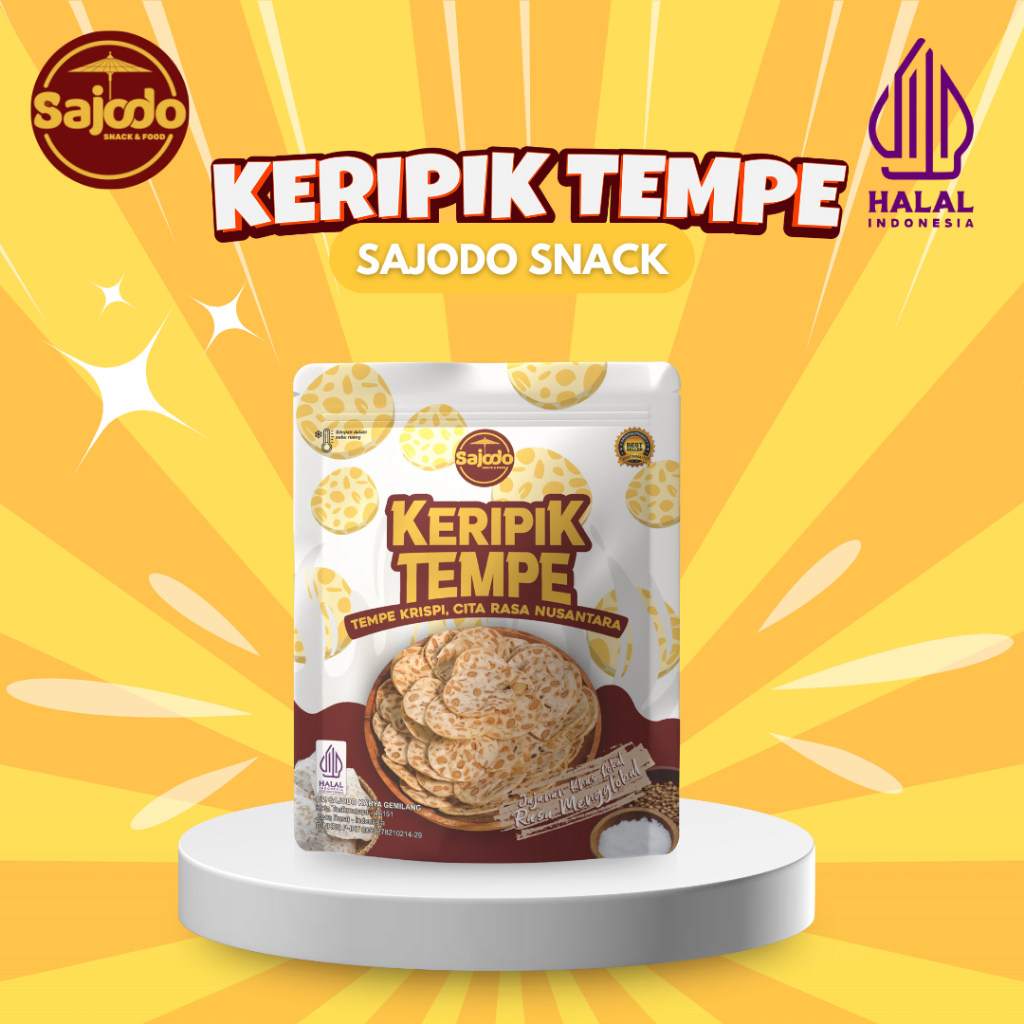[Best Choice] Keripik Tempe - Sajodo Snack & Food