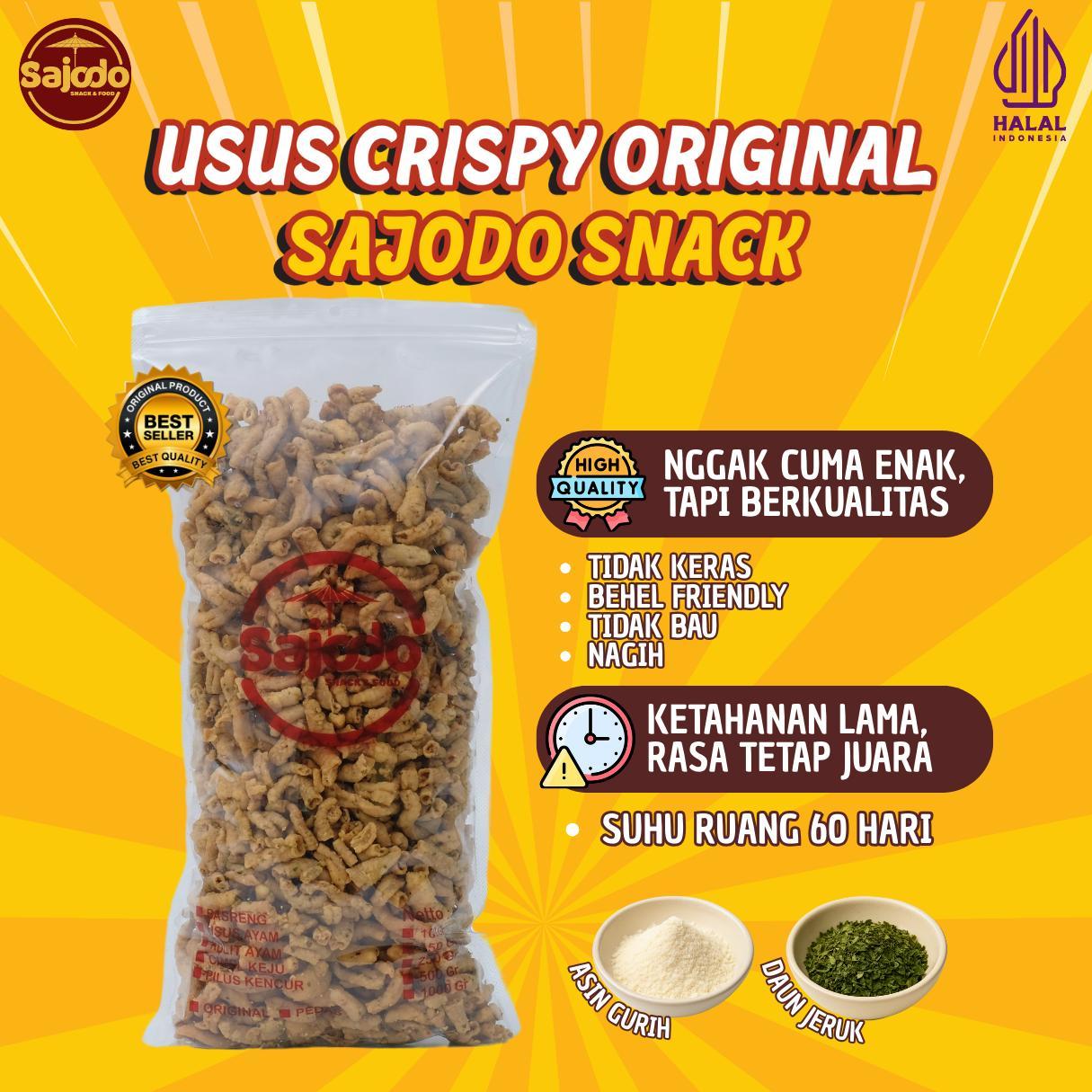 [Best Seller] Usus Crispy - Sajodo Snack & Food