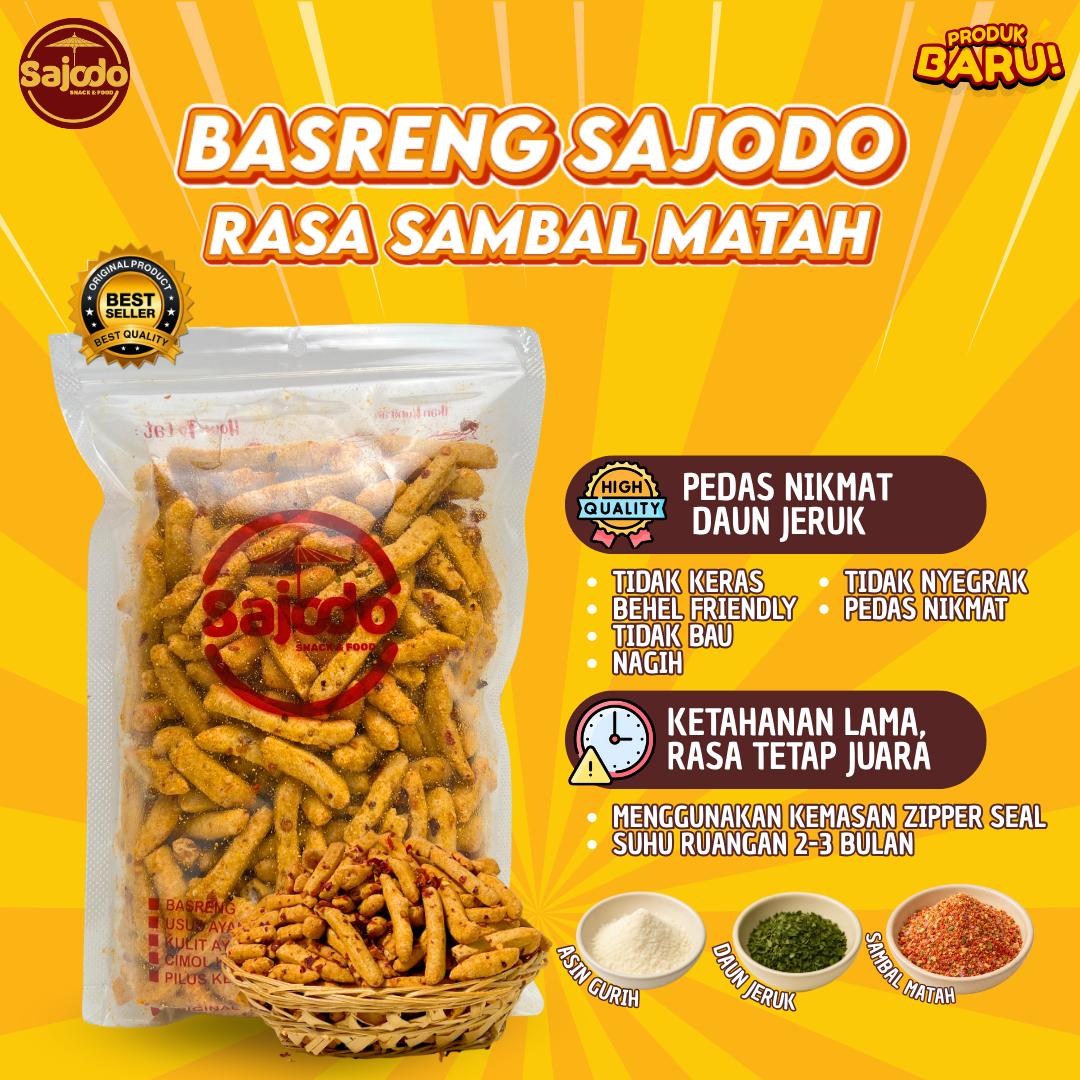 [Best Seller] Basreng Premium -  Sajodo Snack & Food