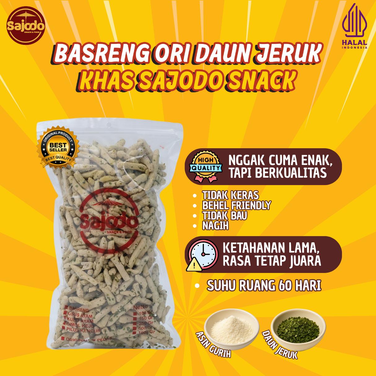 [Best Seller] Basreng Premium -  Sajodo Snack & Food