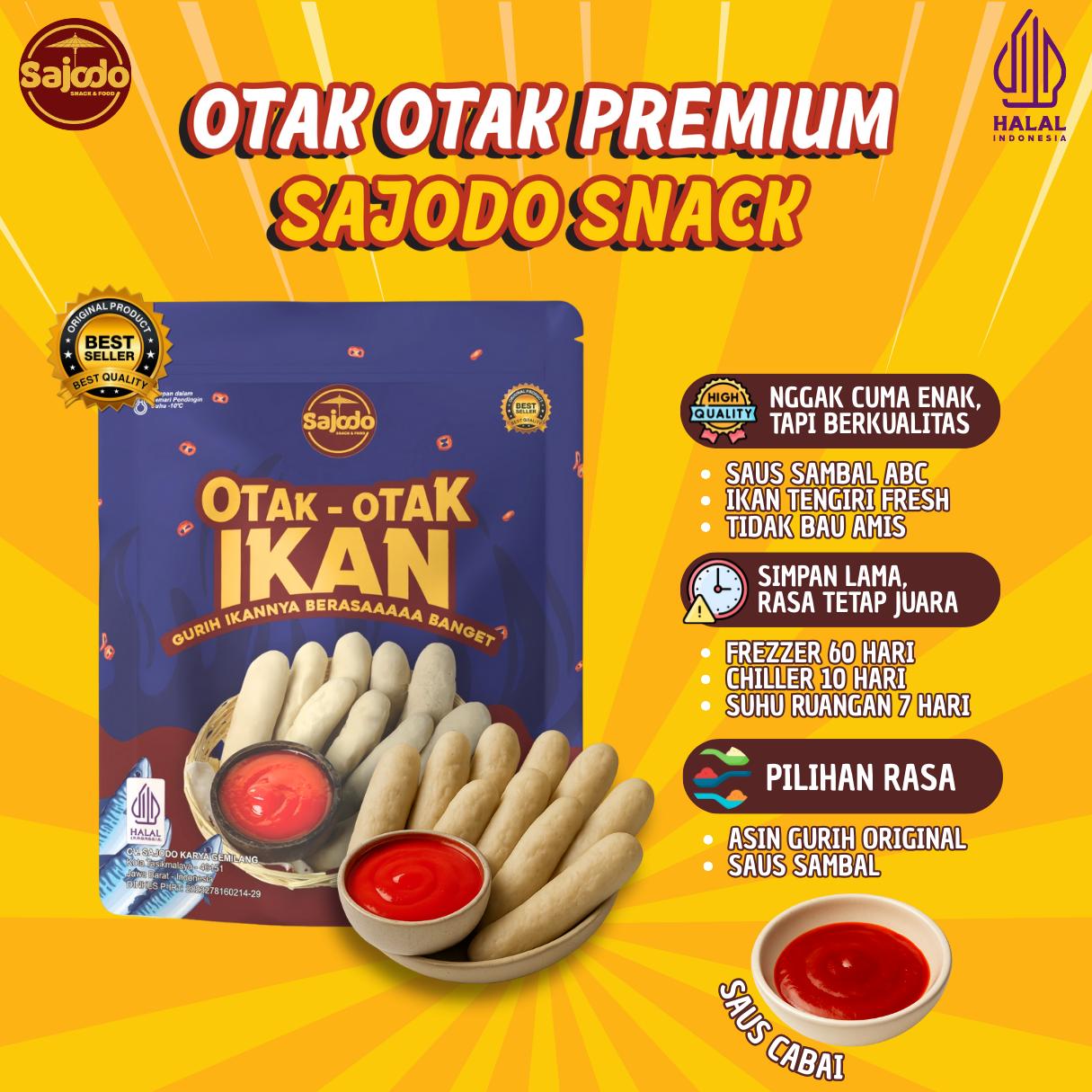 [Best Choice] Otak - Otak Ikan - Sajodo Snack & Food