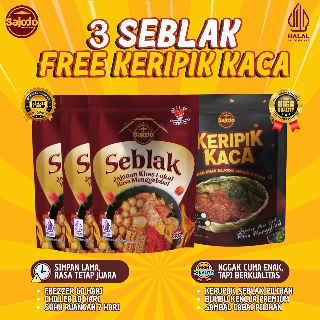 [Best Seller] Buy 3 Get 1 - Sajodo Snack & Food