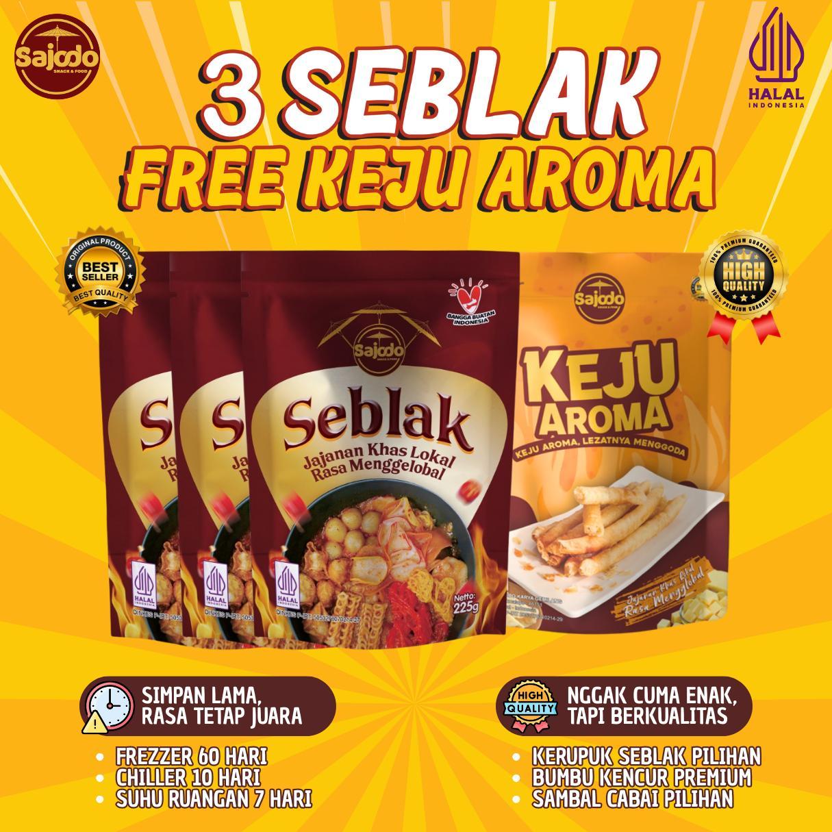 [Best Seller] Buy 3 Get 1 - Sajodo Snack & Food