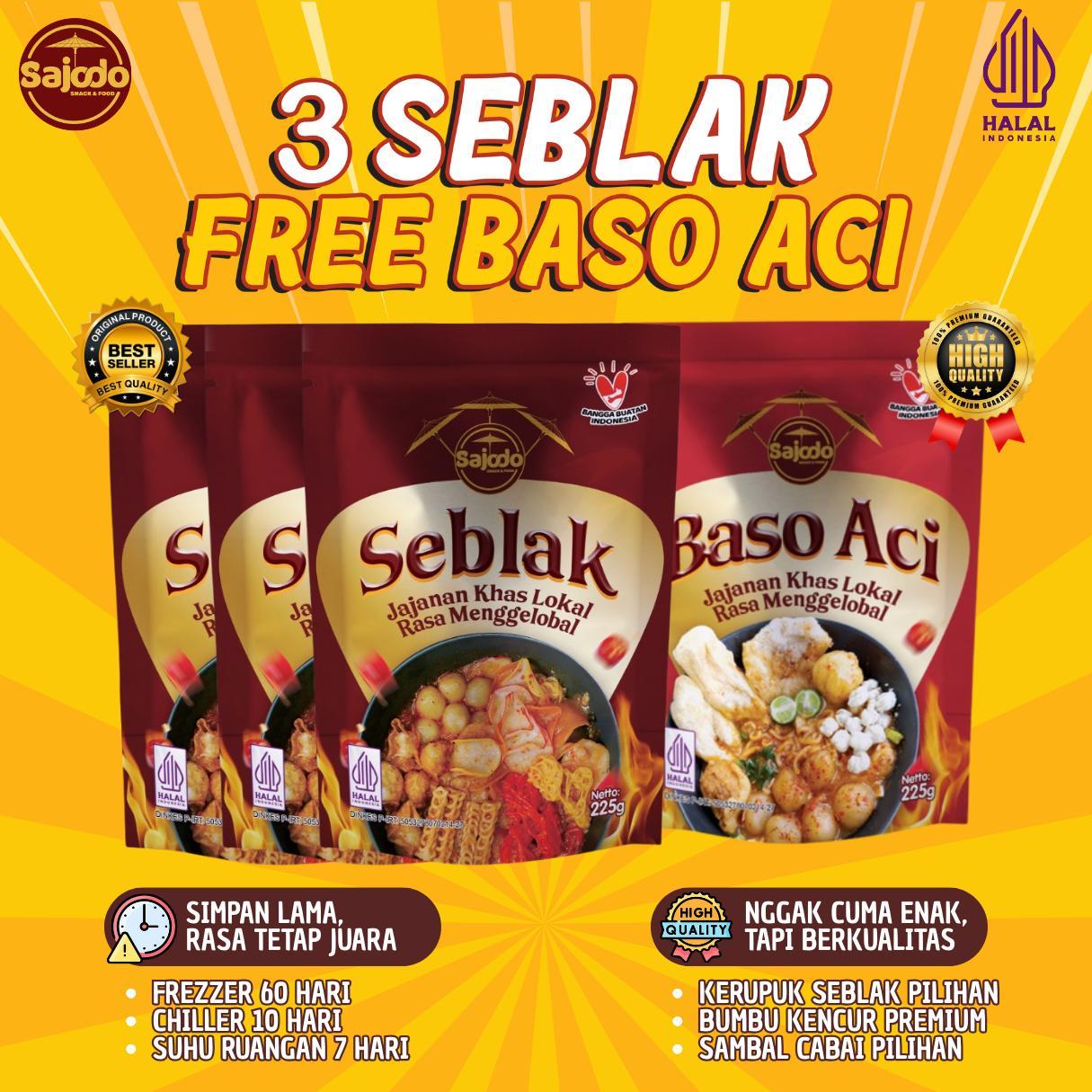 [Best Seller] Buy 3 Get 1 - Sajodo Snack & Food